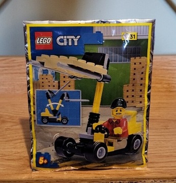 Lego City 952212 Operator wózek widłowy klocki