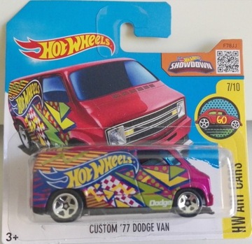 HOT WHEELS Custom 77 Dodge Van
