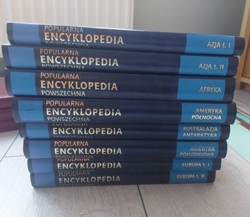 Popularna Encyklopedia Powszechna- atalas świata 