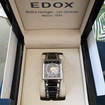 Zegarek Edox Les bemonts hand Winding ultra slim