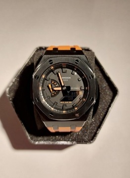 G-shock AP Royal Oak Casio GA2100 orange-black