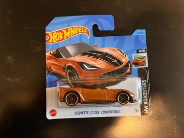 Hot Wheels nowy Corvette C7 Z06 Convertible