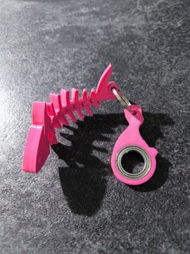 KEYRAMBIT ZESTAW + REKINEK 11CM KOLOR PINK 