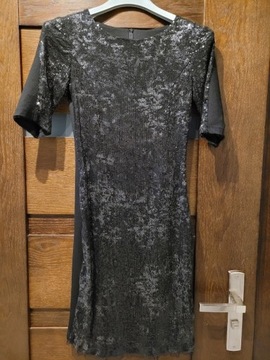 Cekinowa sukienka Danhen, rozmiar 34