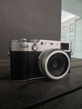 FujiFilm X100V STAN PEREŁKA + akcesoria 