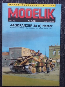 Modelik 4/98 Jagdpanzer 38(t) Hetzer 