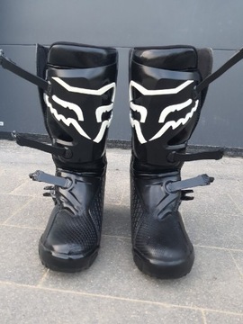 Buty motocyklowe Fox Comp X Black cross enduro