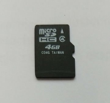 Karta pamięci microSD SDHC 4 Gb