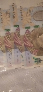 500 zł banknoty kolekcjonerskie