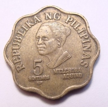 Filipiny 5 centavos 1981