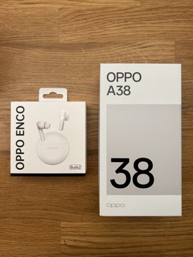 OPPO A38 nowy + słuchawki OPPO Enco Buds 2