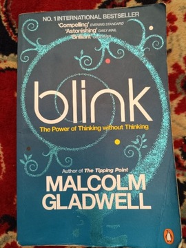 Blink Malcolm Gladwell książka po angielsku