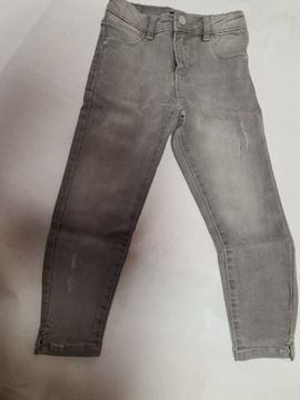 Spodnie jeansowe dziewczęce Reserved r.116 