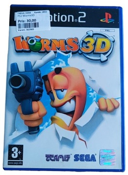 Worms 3D PlayStation 2 PS2