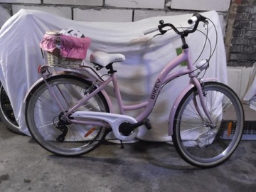Rower damski BIKE różowy 