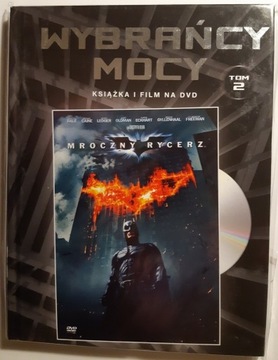 Batman Mroczny rycerz Książka + DVD DYSK IDEAŁ