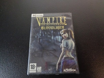 Vampire The Masquarade Bloodlines pudelko DVD