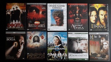 Filmy zagraniczne DVD - pakiet 10 sztuk 