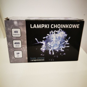 Światełka, lampki choinkowe LED 400