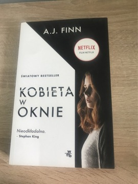 Kobieta w oknie  A.J. Finn okładka filmowa