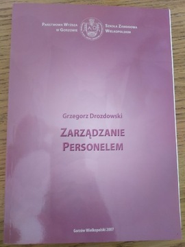 Zarządzanie personelem Grzegorz Drozdowski