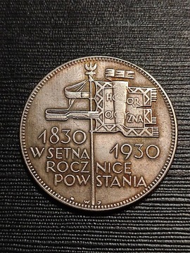 5 złotych 1930 Stara moneta Polska wykopki monet