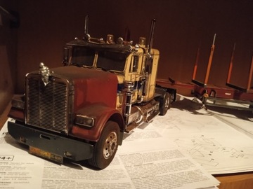 Freightliner 1:24 gotowy model ciężarówki italeri 