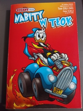 Gigant komiks "Nabity w Tłok" Kaczor Donald