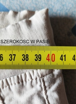 jasne spodnie jeansy rurki elastyczne L/XL