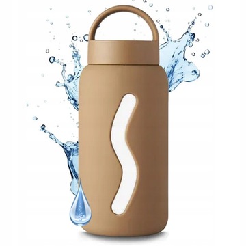 MUUKI Motywacyjna butelka do picia wody + silikon