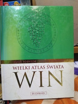 Wielki atlas świata win Johnson Robinson 