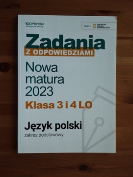 Nowa matura 2023/2024, język polski, podstawowy