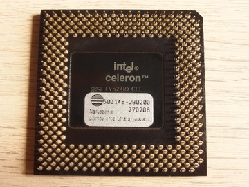 Intel Celeron 433MHz 433/128/66 SOCKET 370 FV524RX