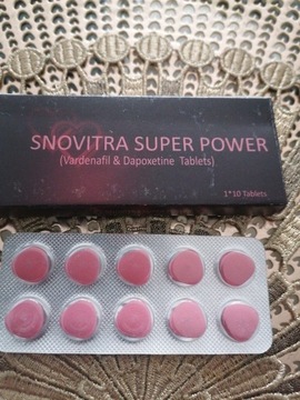 Potencia Erekcja SNOVITRA SUPER POWER (Sunrise) 