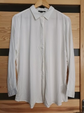 Biała wiskozowa koszula elegancka Esmara 44