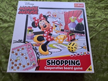 Shopping. Minnie Mouse. Gra planszowa.