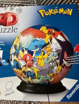 Puzzle 3D Pokemon