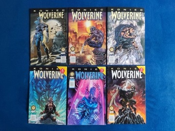 Zestaw komiksów Wolverine Koniec 1 - 6 komplet Mandragora