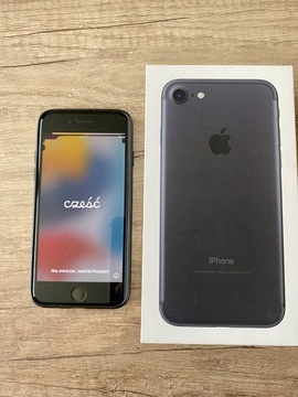 iPhone 7, Apple, Smartfon, Pudełko, GRATIS Szkło