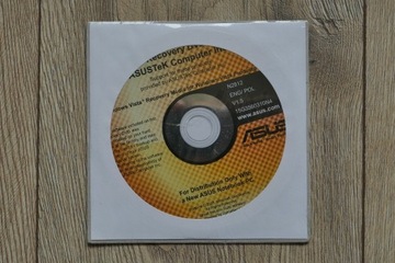 Płyta Recovery DVD ASUSTeK dla Windows Vista