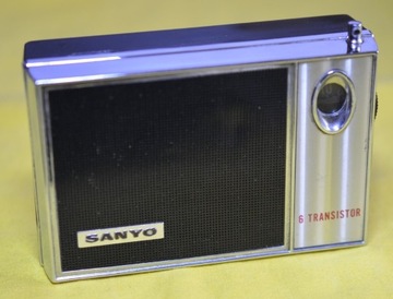 SANYO 6C-64D STARE RADYJKO RADIO TRANZYSTOROWE