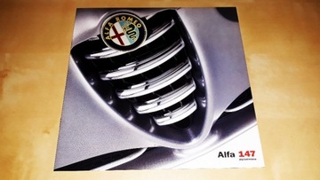 Prospekt Alfa Romeo 147 5 drzwiowa 2002 j.polski !