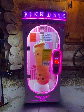 Pink Date automat zarobkowy nożyczki na dużą