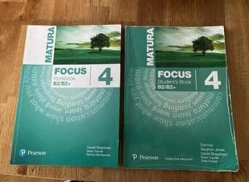 Pearson MATURA Focus B2/B2+ podręcznik ćwiczenia