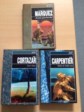 Marquez, Cortazar, Carpentier, 3 książki