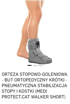 Orteza but ortopedyczny 