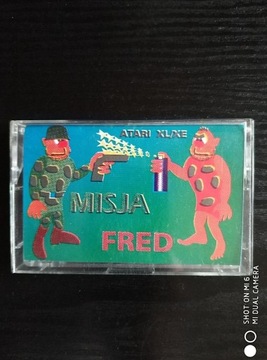 Gra Atari Misja Fred kaseta