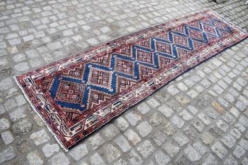 ORIENT WEŁNIANY TKANY HAMADAN - IRAN 0,80x3,15m