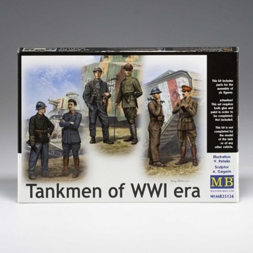 Model Master Box 35134 Tankmen of WWI 1/35