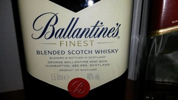 Butelka po whisky Ballantine's Walker 5 butelek